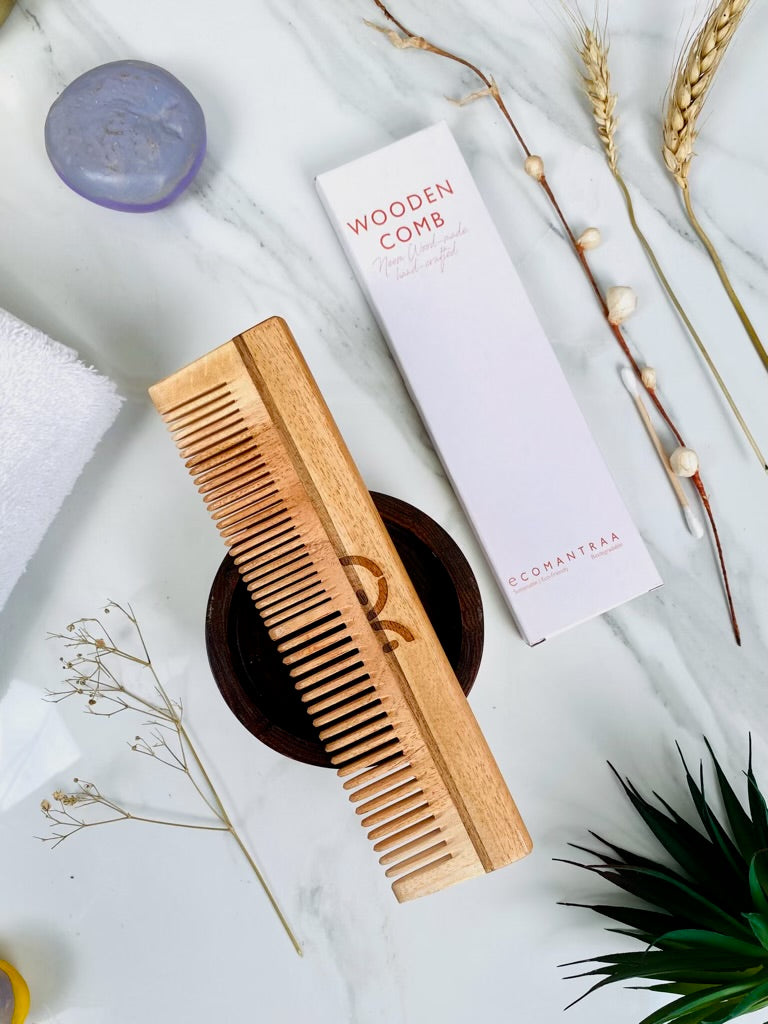 Neem Wood Comb (Full Size)