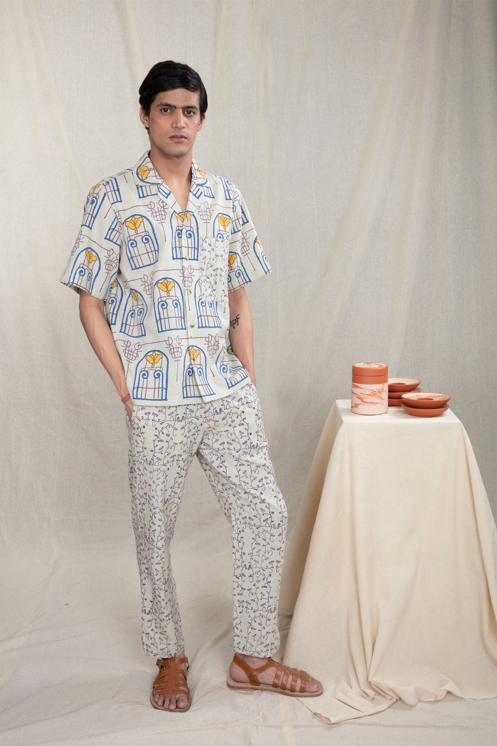 Anushe Pirani Mens Easy Breezy Shirt