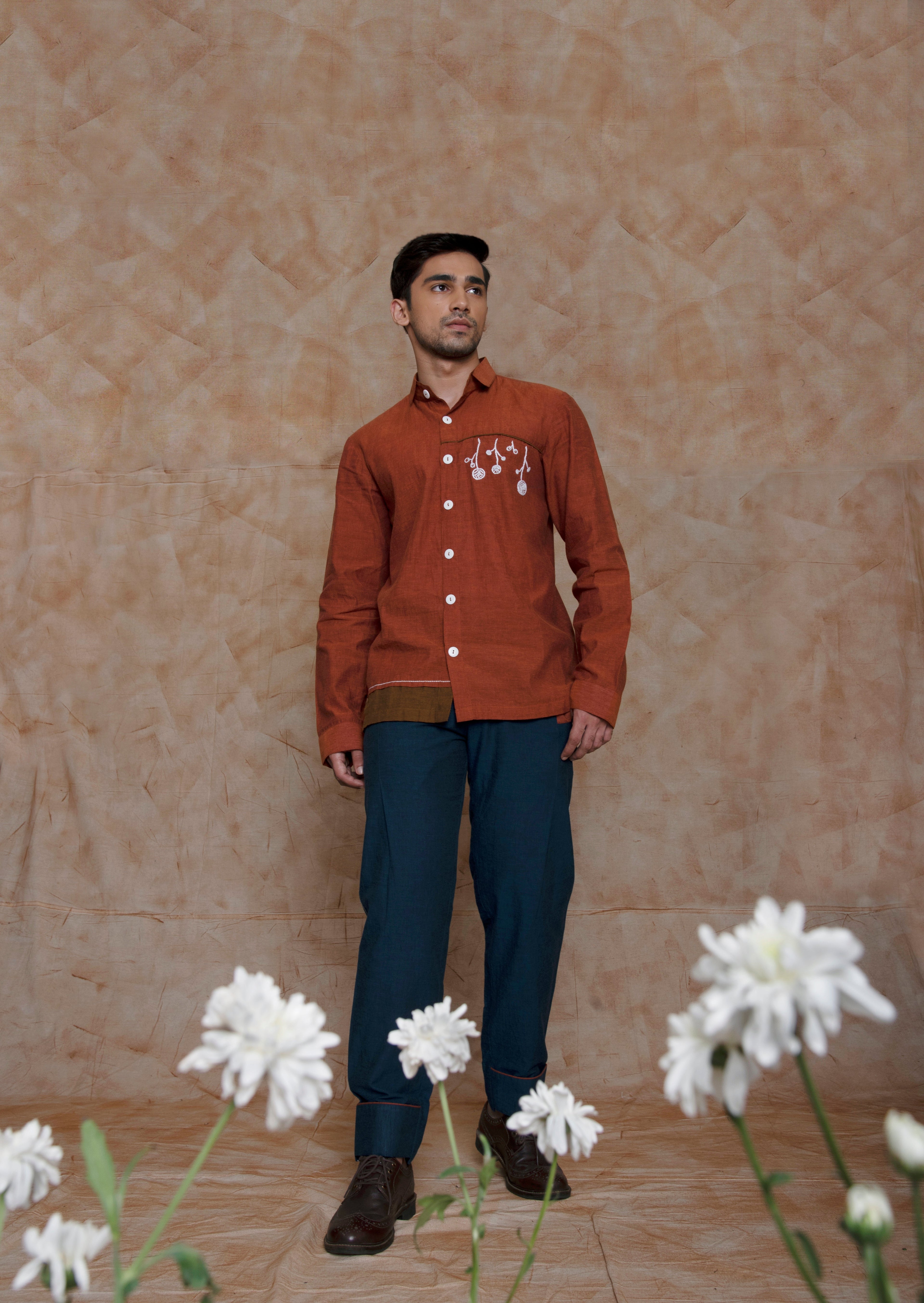 Anushe Pirani Men's Seamless Pocket Shirt