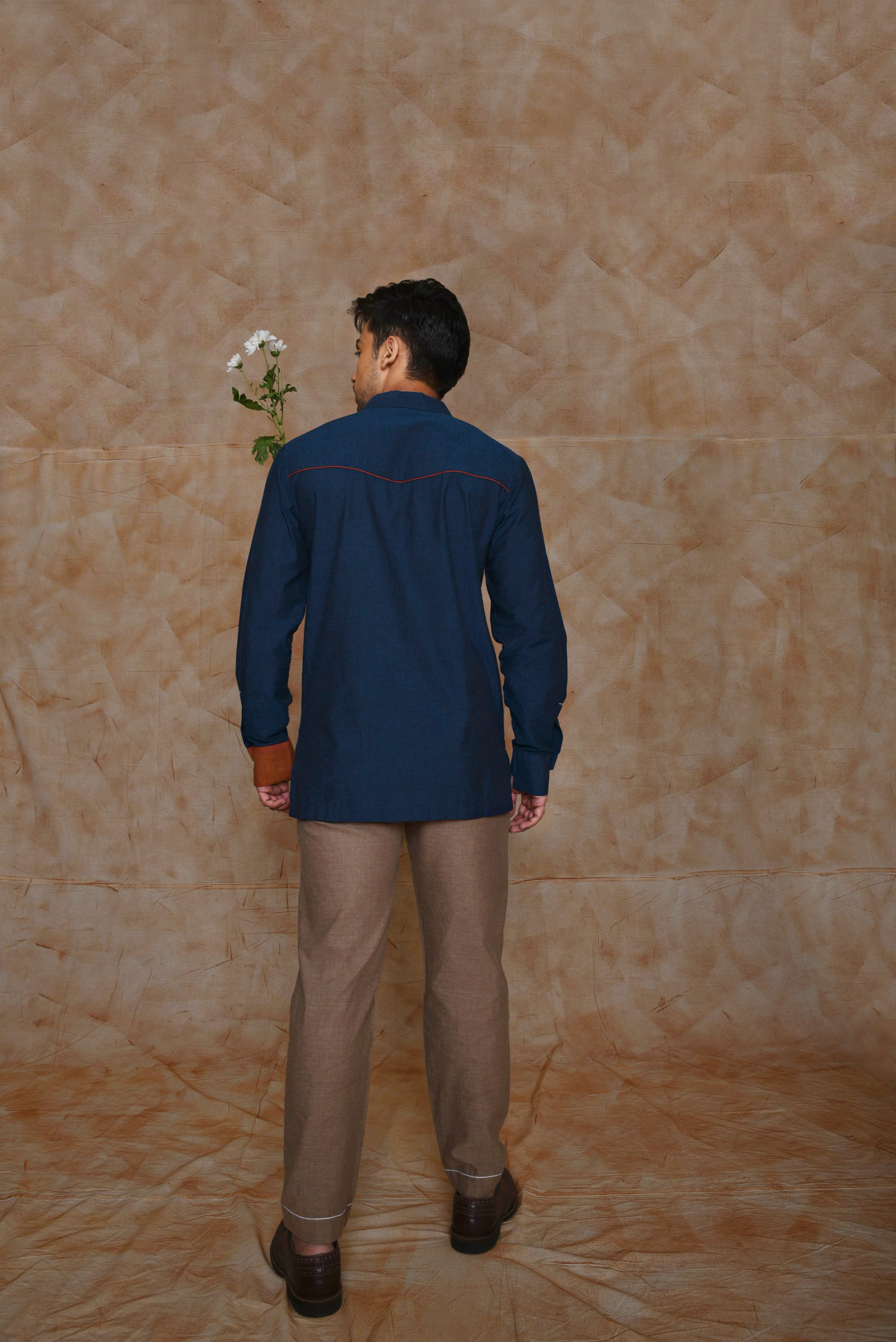 Anushe Pirani Three Pleat Pants