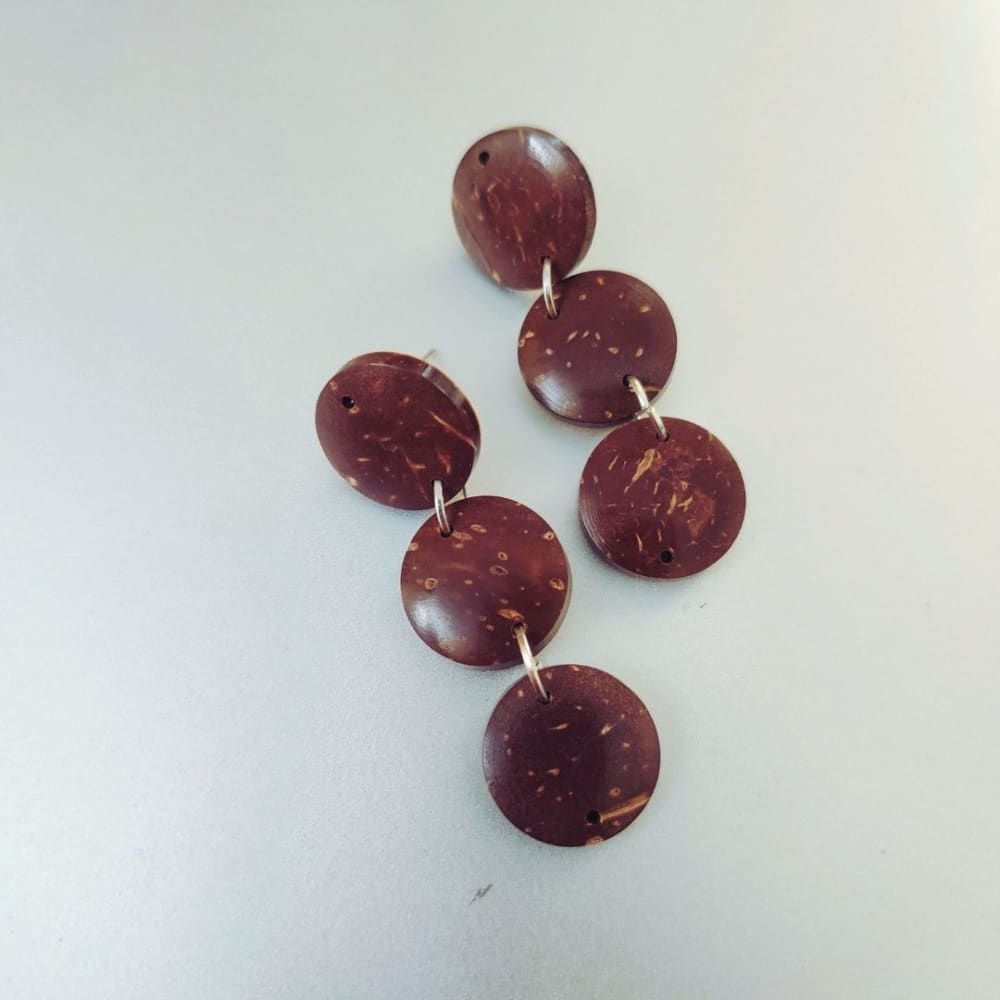 ONEarth Coconut Shell Earrings