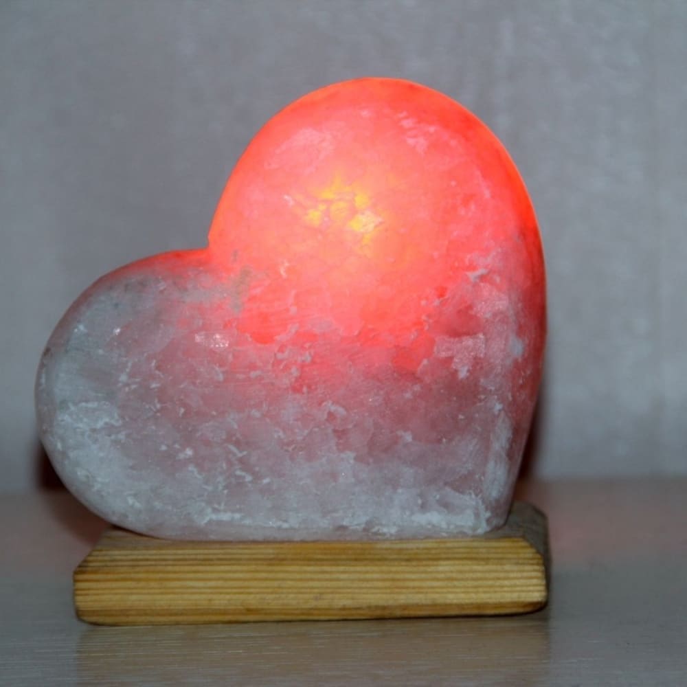 ONEarth  Heart Shape Himalayan Salt Lamp