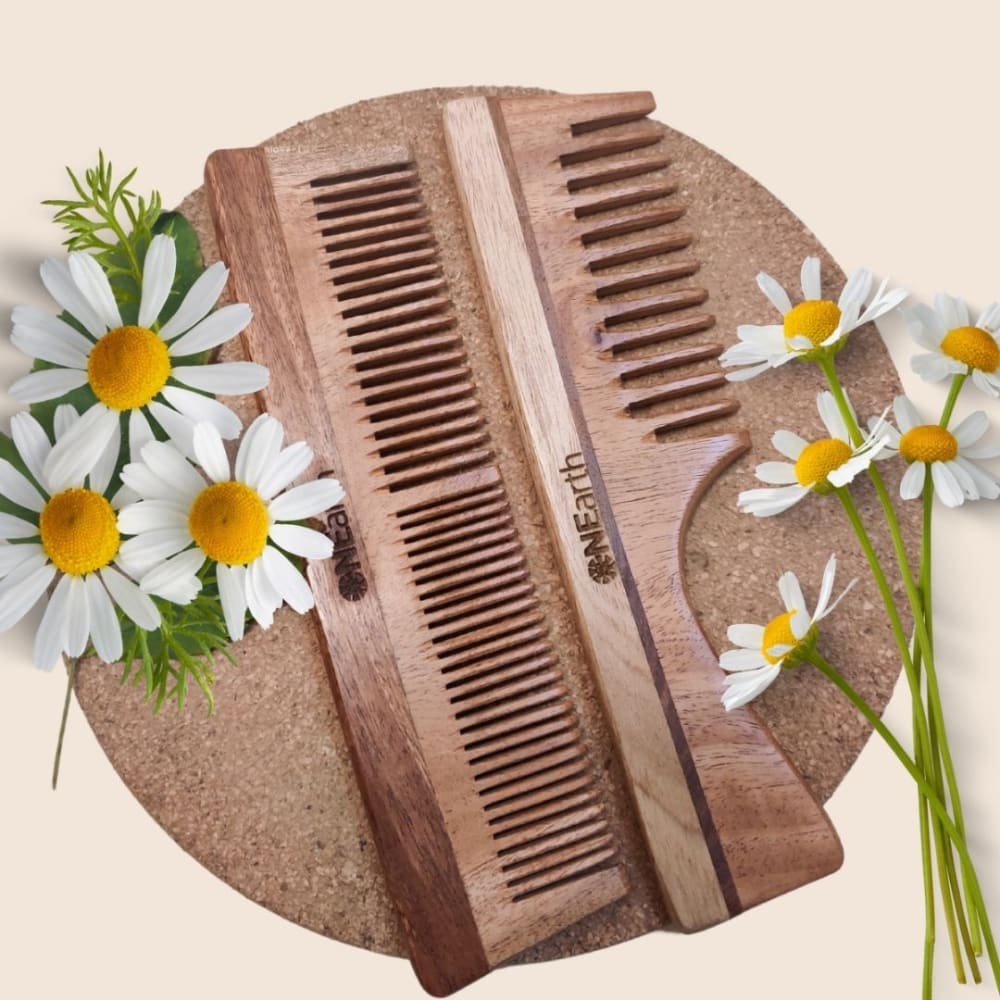 ONEarth Handle Comb+ 2 in 1 comb