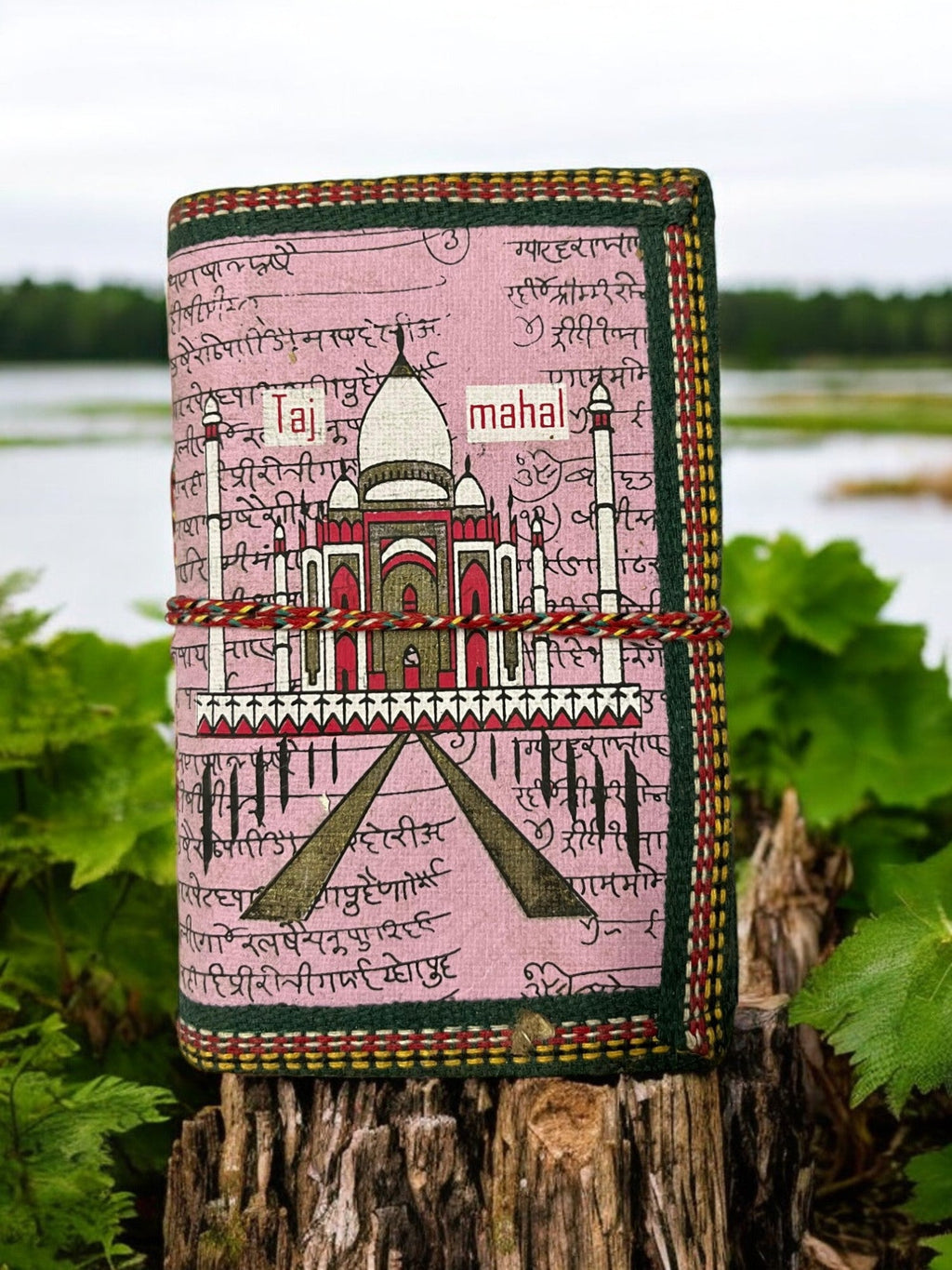 ONEarth Recycled Paper Bahi-Khata Journal Taj Mahal