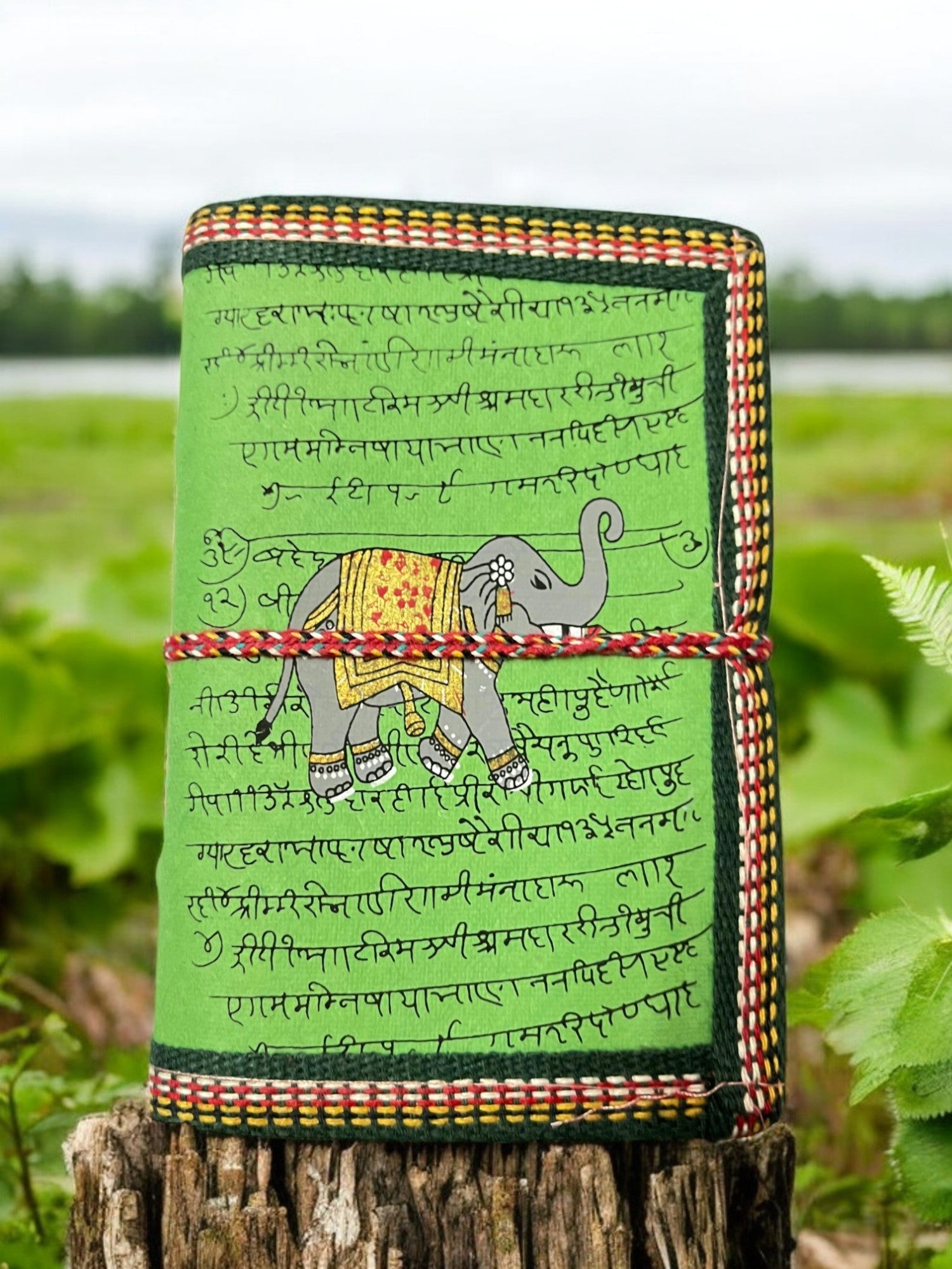 ONEarth Recycled Paper Bahi-Khata Journal Elephant