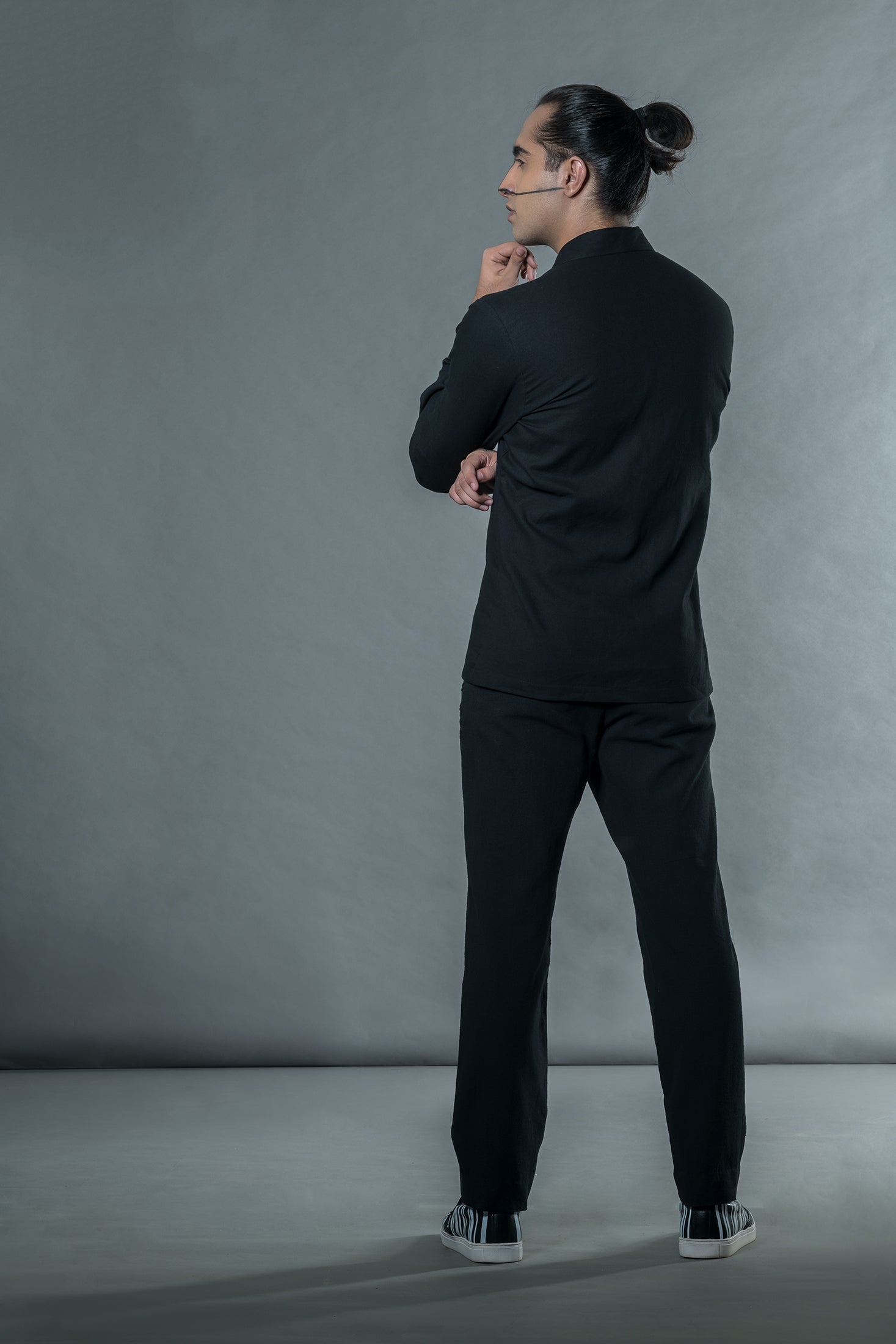 Anushe Pirani Men's Pants With Corded Pockets