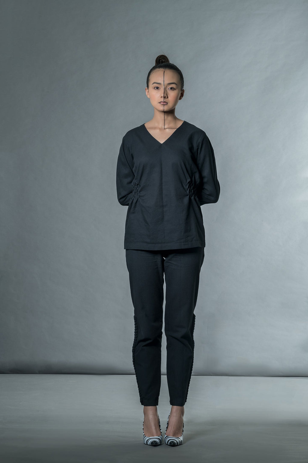 Anushe Pirani Women's Pants With Braids