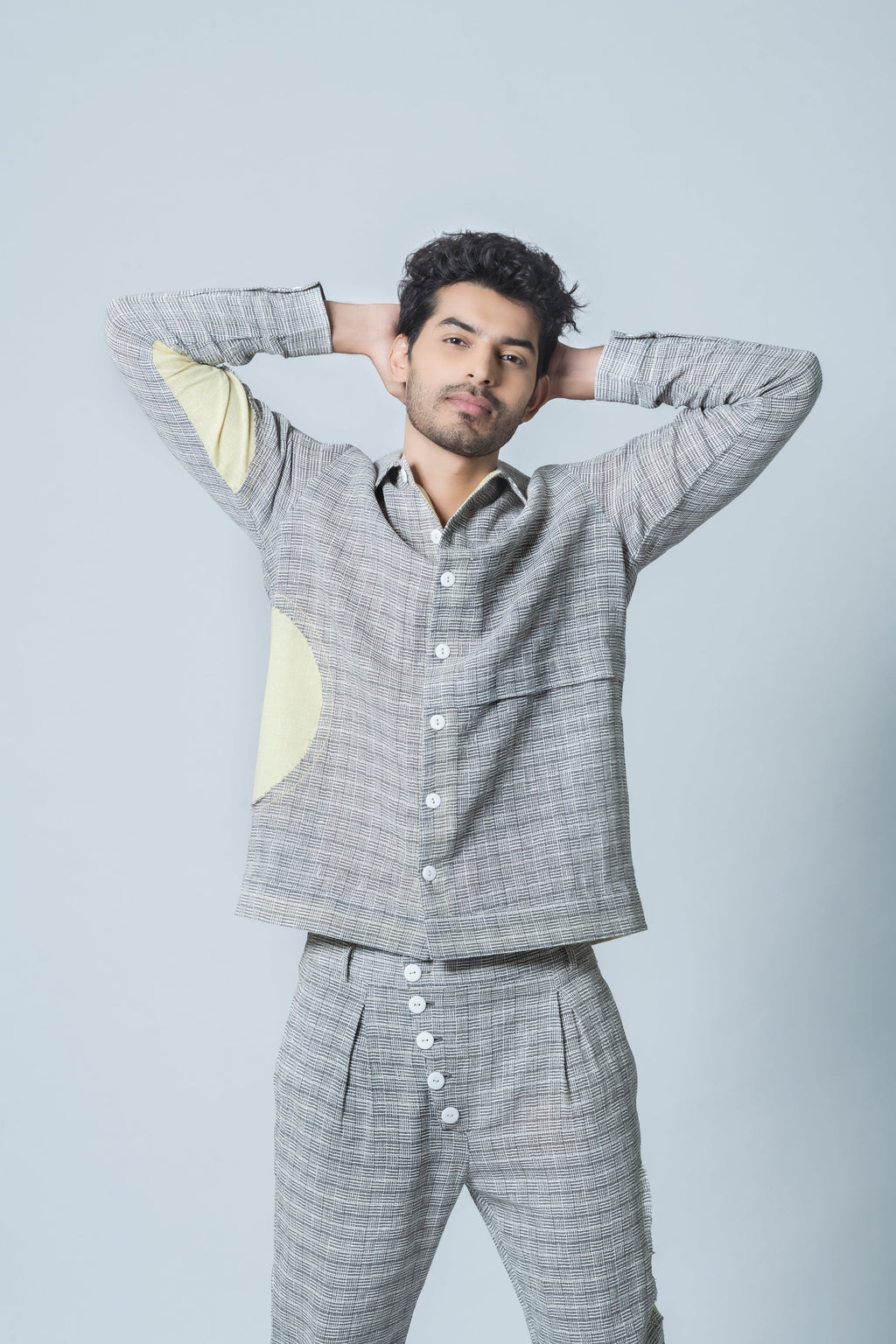 Anushe Pirani Men's Bomber Shirt