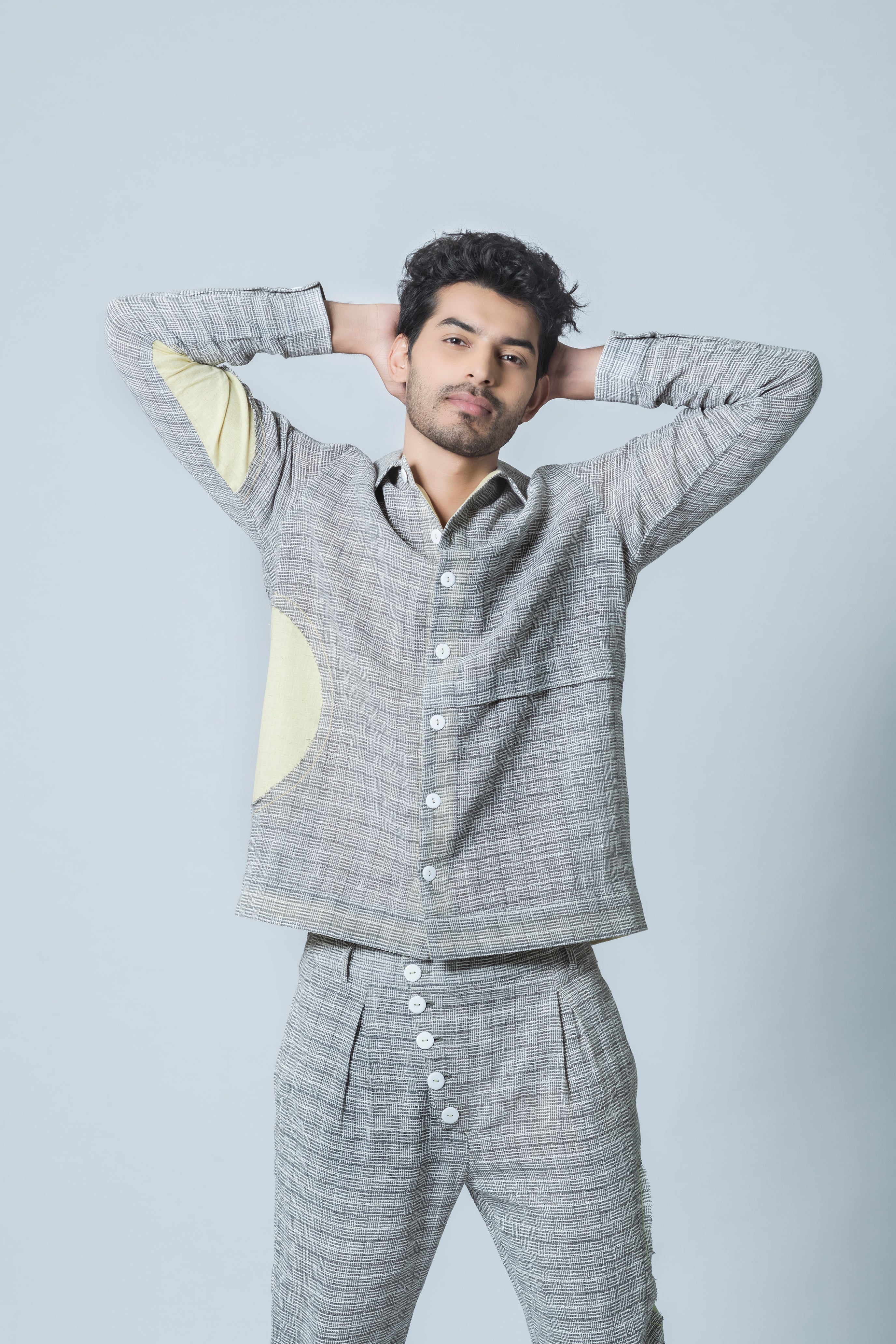 Anushe Pirani Men's Bomber Shirt