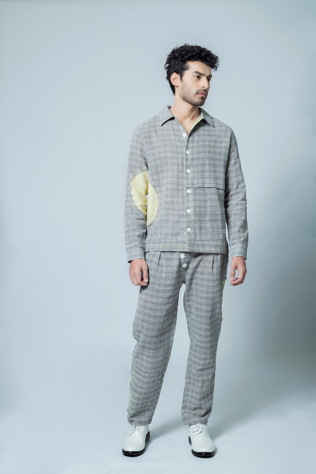 Anushe Pirani Men's Bomber Shirt