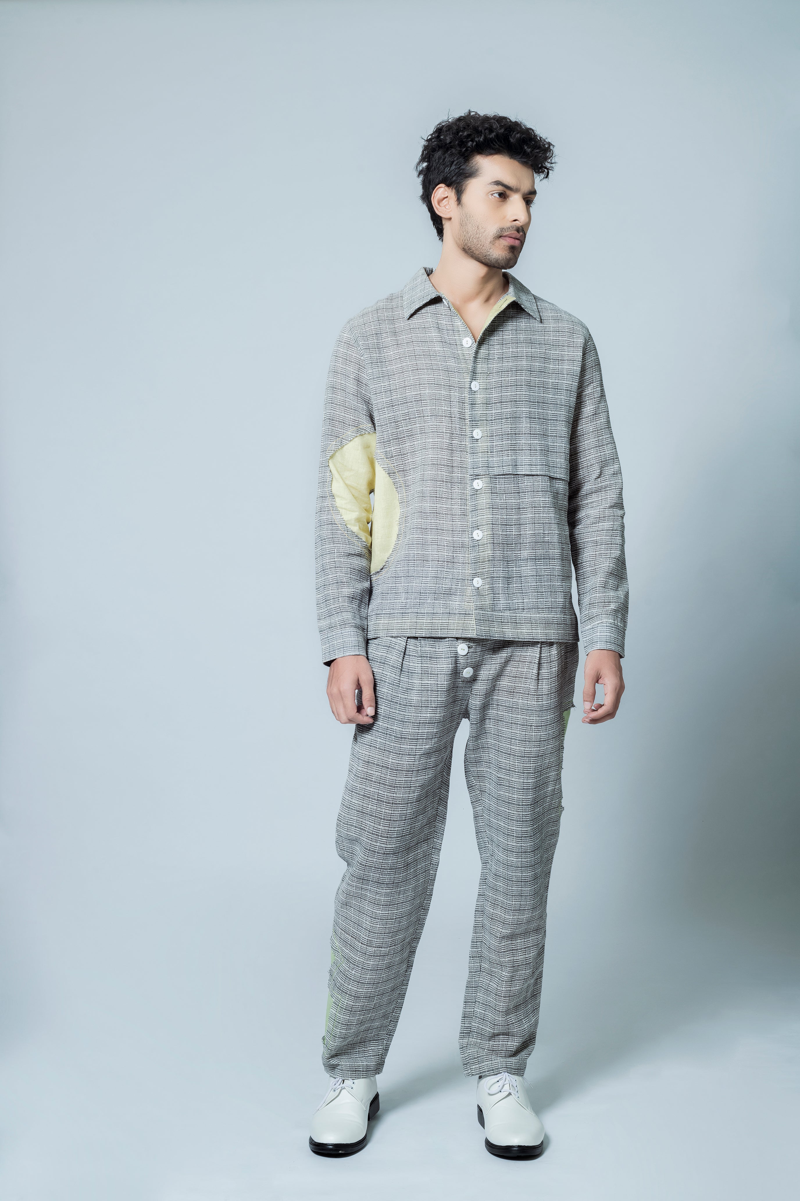 Anushe Pirani Men's Bomber Shirt