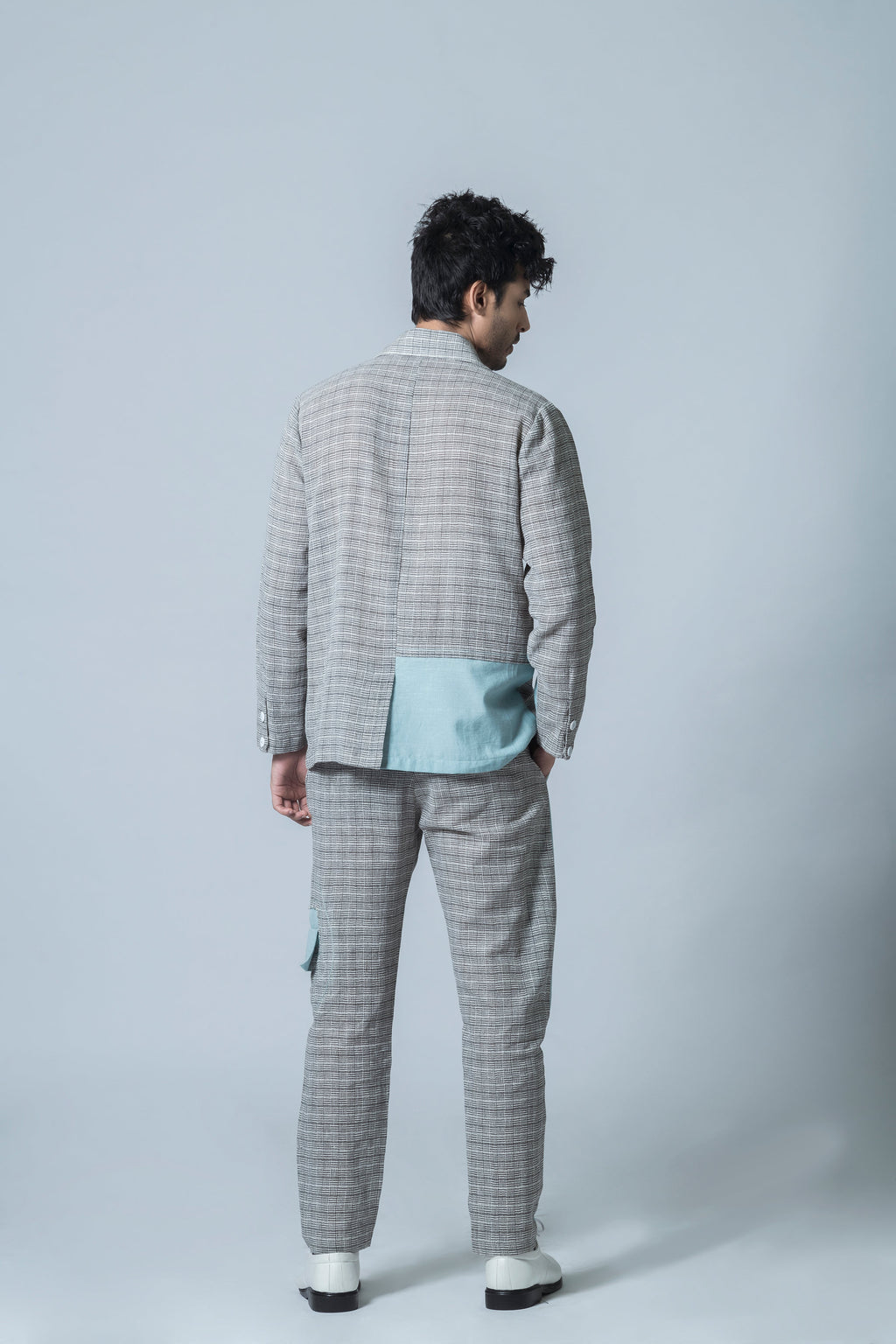 Anushe Pirani Men's Jacket With Patch Pocket