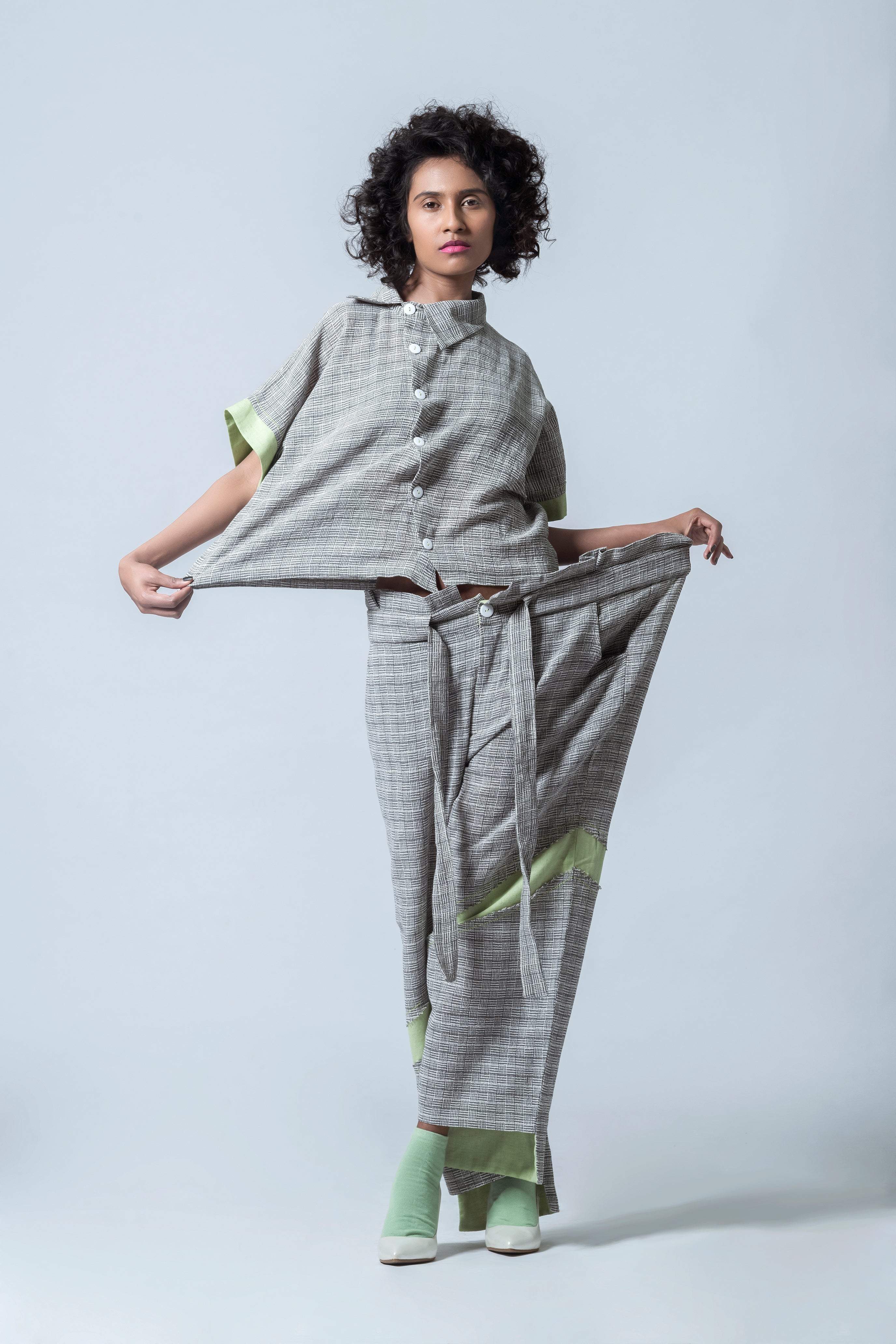 Anushe Pirani Women's Paperbag Trousers