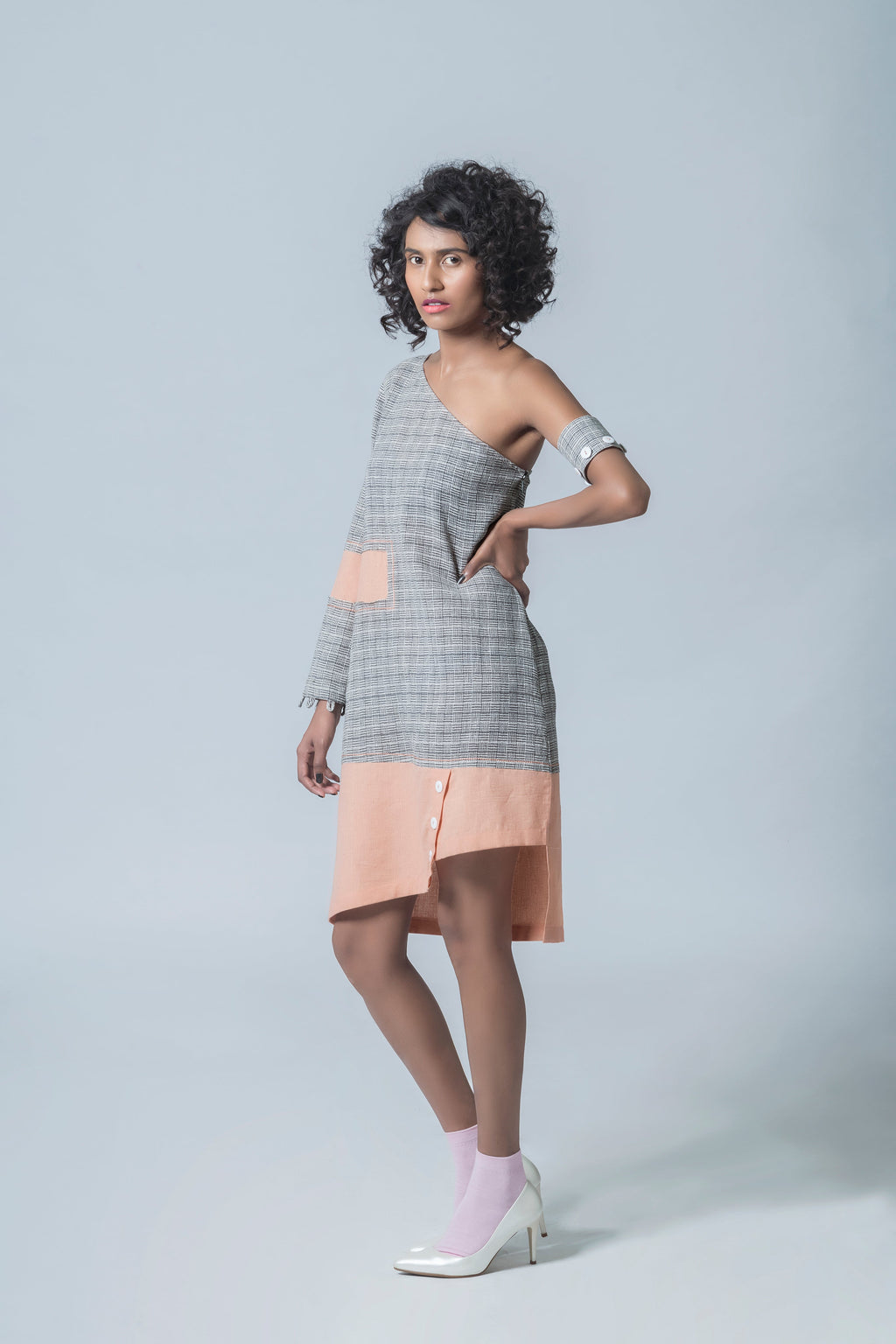 Anushe Pirani Women's One Shoulder Dress