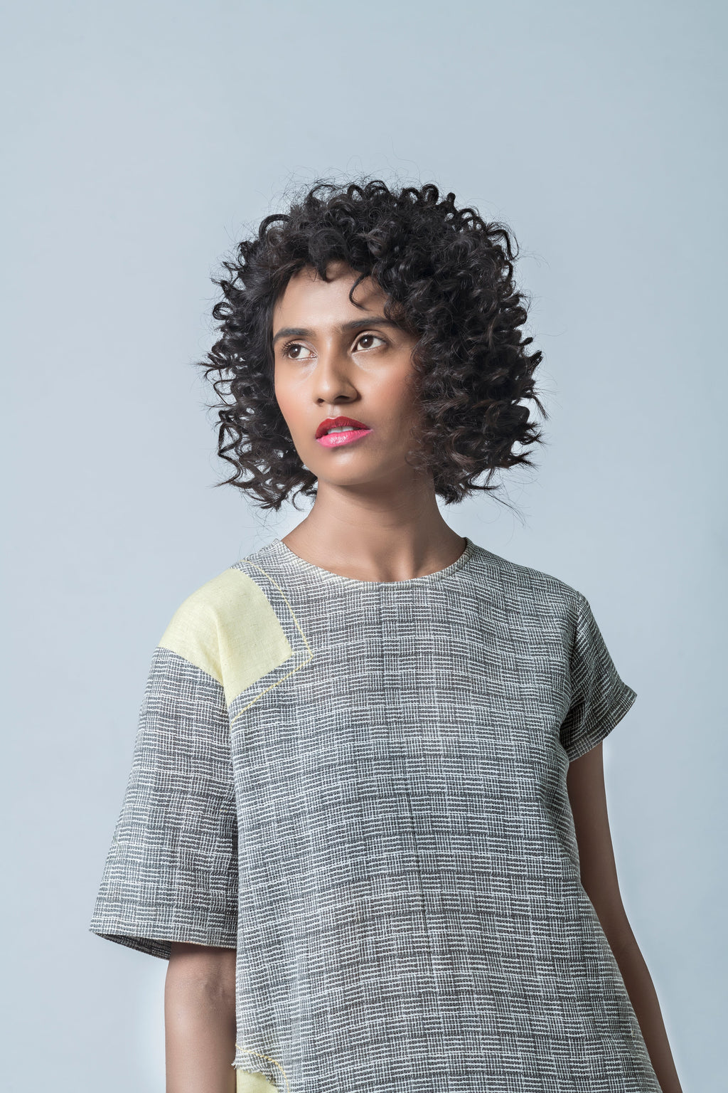 Anushe Pirani Women's Asymmetric Sleeve Dress